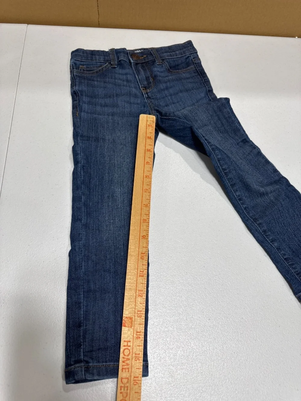 OshKosh B'gosh toddler girl's size 4 super skinny jeans blue denim pants
